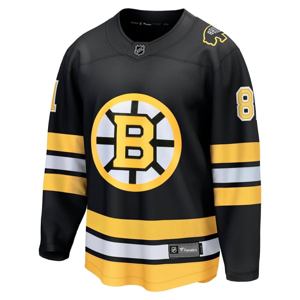 Men's Boston Bruins Michael Eyssimont Fanatics Black Home Breakaway Player Jersey