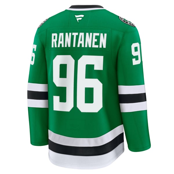 Men's Dallas Stars Mikko Rantanen Fanatics Kelly Green Home Premium Jersey - Image 4