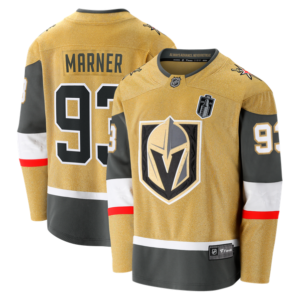 Men's Vegas Golden Knights Mitch Marner Fanatics Gold 2026 Stanley Cup Final Breakaway Jersey - Image 2