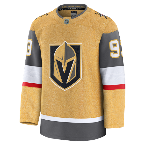 Men's Vegas Golden Knights Mitch Marner Fanatics Gold Home Premium Jersey - Image 3
