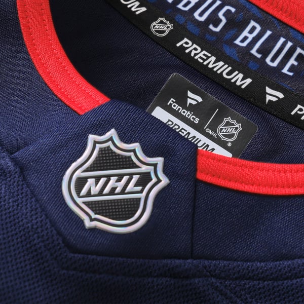 Men's Columbus Blue Jackets  Fanatics Navy 2025 NHL Stadium Series Premium Jersey - Image 7
