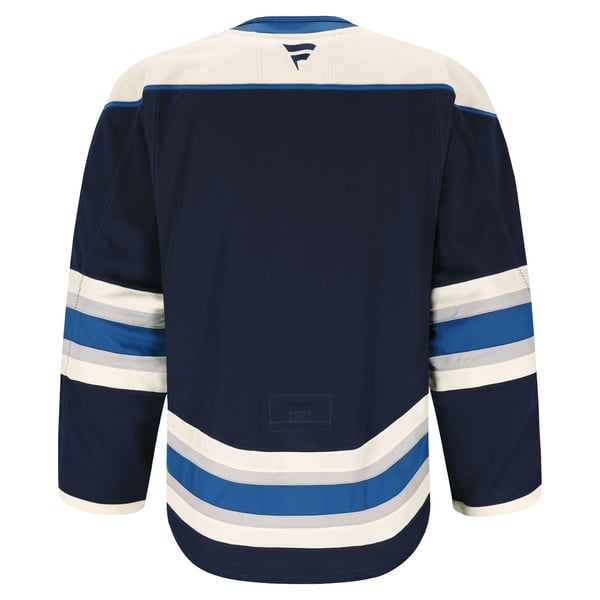 Men's Columbus Blue Jackets Fanatics Navy Alternate Authentic Pro Jersey - Image 4