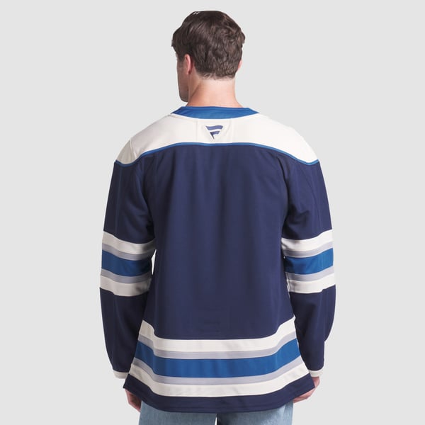 Men's Columbus Blue Jackets Fanatics Navy Alternate Premium Jersey - Image 6