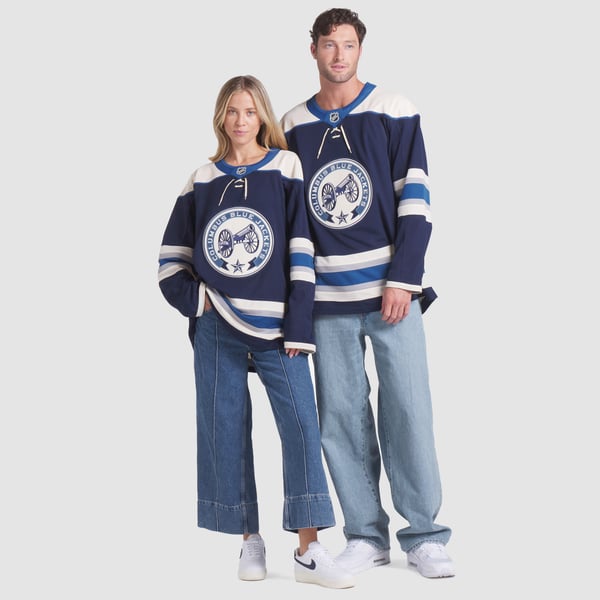 Men's Columbus Blue Jackets Fanatics Navy Alternate Premium Jersey - Image 8