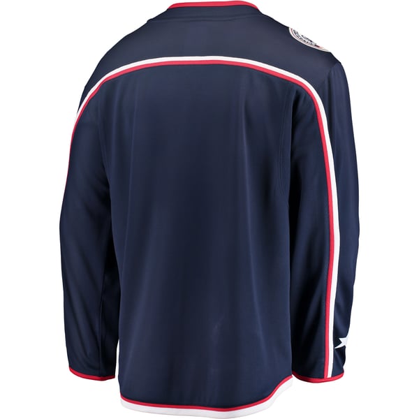 Men's Columbus Blue Jackets Fanatics Navy Breakaway Home Jersey - Image 4