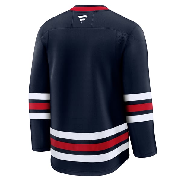Men's Winnipeg Jets Fanatics Navy Alternate Premium Jersey - Image 4