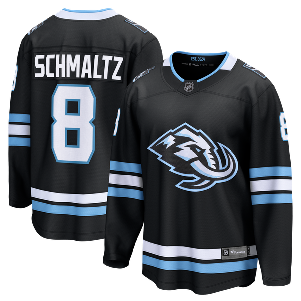 Men's Utah Mammoth Nick Schmaltz Fanatics Black Home Breakaway Jersey - Image 2