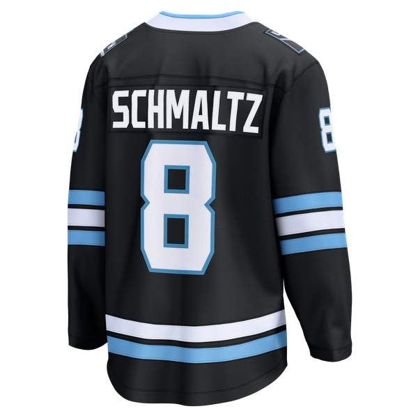 Men's Utah Mammoth Nick Schmaltz Fanatics Black Home Breakaway Jersey - Image 4