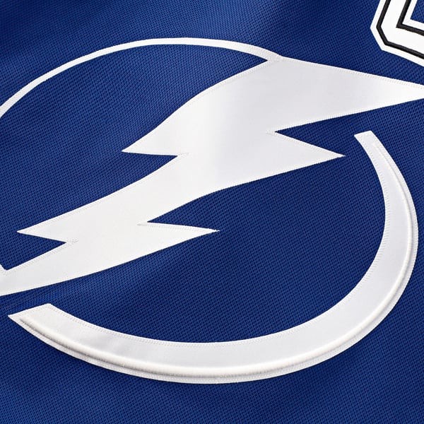 Men's Tampa Bay Lightning Nikita Kucherov Fanatics Blue Home Premium Jersey - Image 5