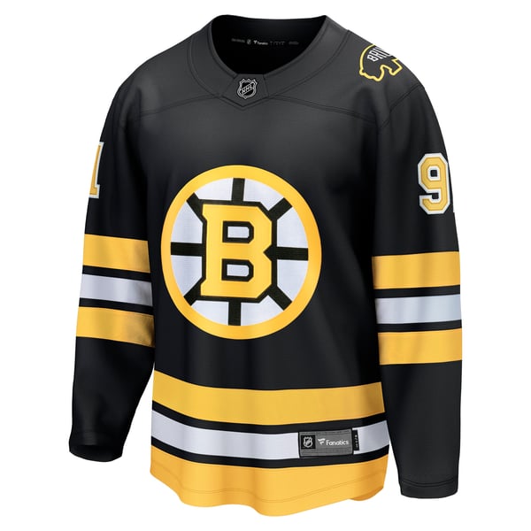 Men's Boston Bruins Nikita Zadorov Fanatics Black Home Breakaway Player Jersey