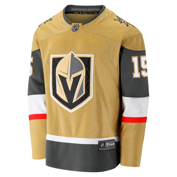 Men's Vegas Golden Knights Noah Hanifin Fanatics Gold Home Breakaway Jersey - Image 3
