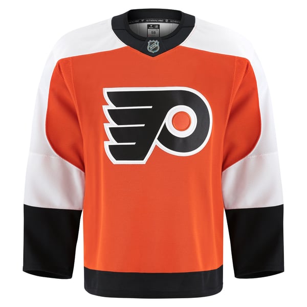 Men's Philadelphia Flyers Fanatics Orange Home Authentic Pro Jersey - Image 3