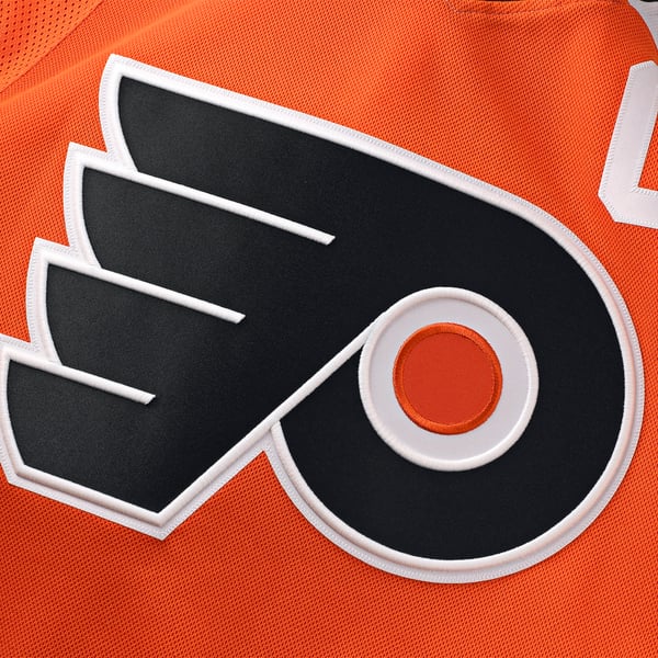 Men's Philadelphia Flyers Fanatics Orange Home Premium Custom Jersey - Image 5
