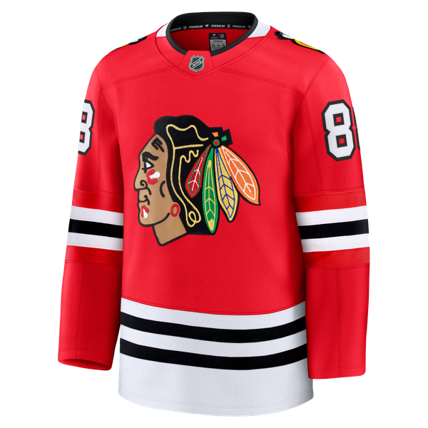 Men's Chicago Blackhawks Patrick Kane Fanatics Red  Premium Jersey - Image 3