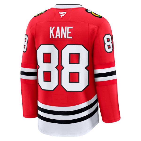 Men's Chicago Blackhawks Patrick Kane Fanatics Red  Premium Jersey - Image 4
