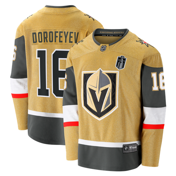 Men's Vegas Golden Knights Pavel Dorofeyev Fanatics Gold 2026 Stanley Cup Final Breakaway Jersey - Image 2