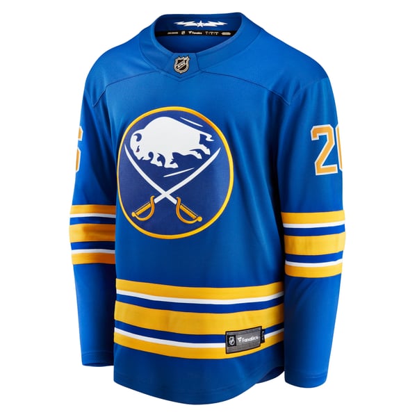 Men's Buffalo Sabres Rasmus Dahlin Fanatics Royal Home Breakaway Jersey - Image 3