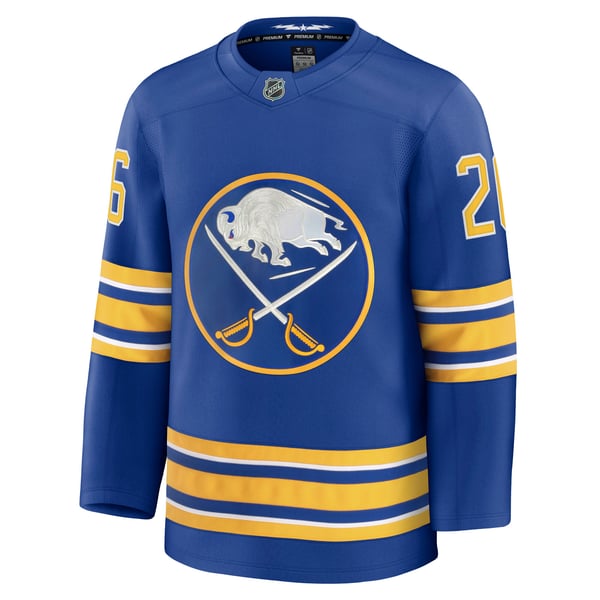 Men's Buffalo Sabres Rasmus Dahlin Fanatics Royal Home Premium Jersey - Image 3