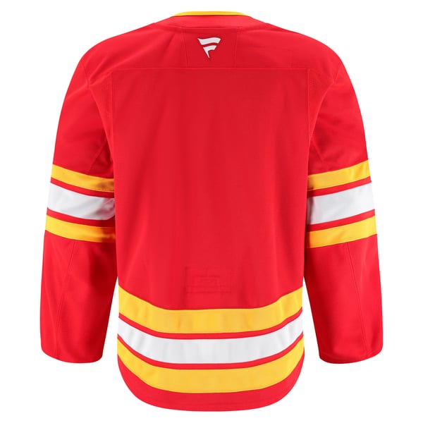 Men's Calgary Flames Fanatics Red Home Authentic Pro Jersey - Image 4