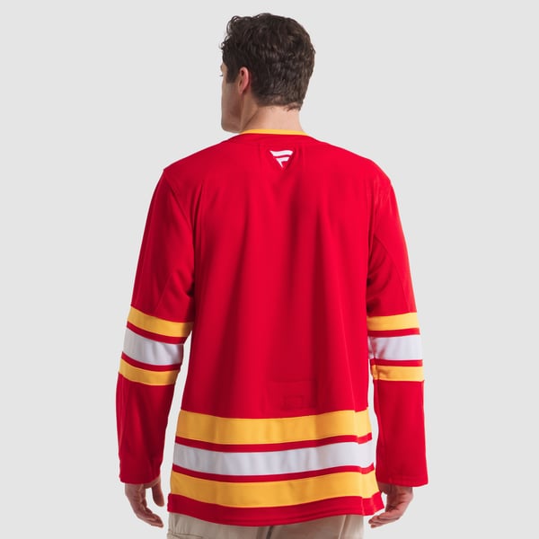 Men's Calgary Flames Fanatics Red Home Premium Jersey - Image 6