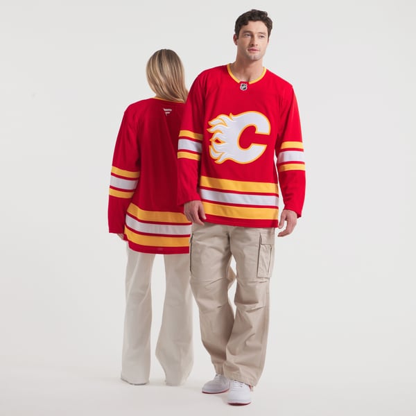 Men's Calgary Flames Fanatics Red Home Premium Jersey - Image 8