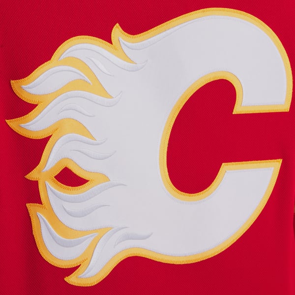 Men's Calgary Flames Fanatics Red Home Premium Jersey - Image 9