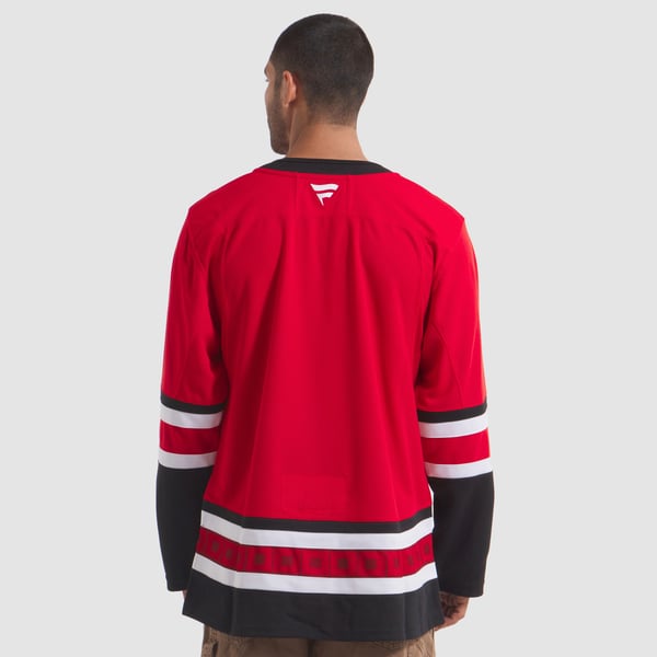 Men's Carolina Hurricanes Fanatics Red Alternate Premium Jersey - Image 6