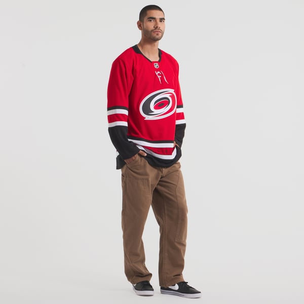 Men's Carolina Hurricanes Fanatics Red Alternate Premium Jersey - Image 7