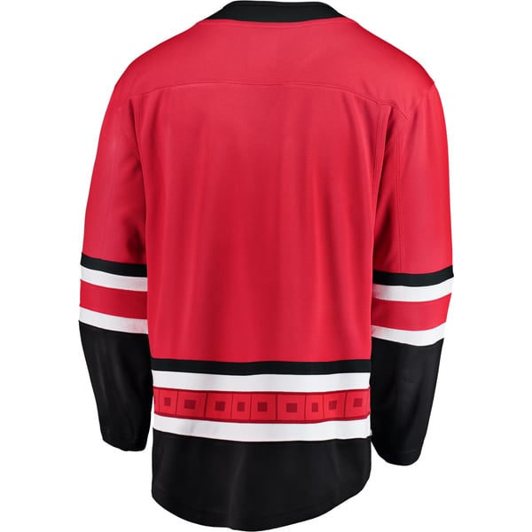 Men's Carolina Hurricanes Fanatics Red Breakaway Alternate Jersey - Image 4
