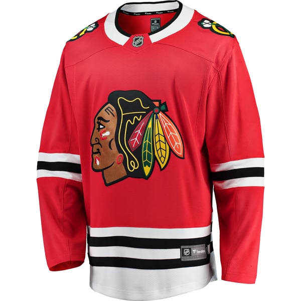 Men's Chicago Blackhawks Fanatics Red Breakaway Home Jersey - Image 3