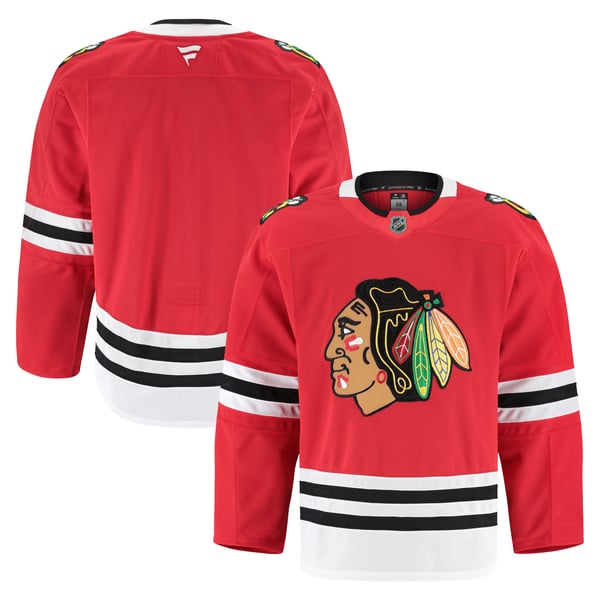 Men's Chicago Blackhawks Fanatics Red Home Authentic Pro Jersey - Image 2