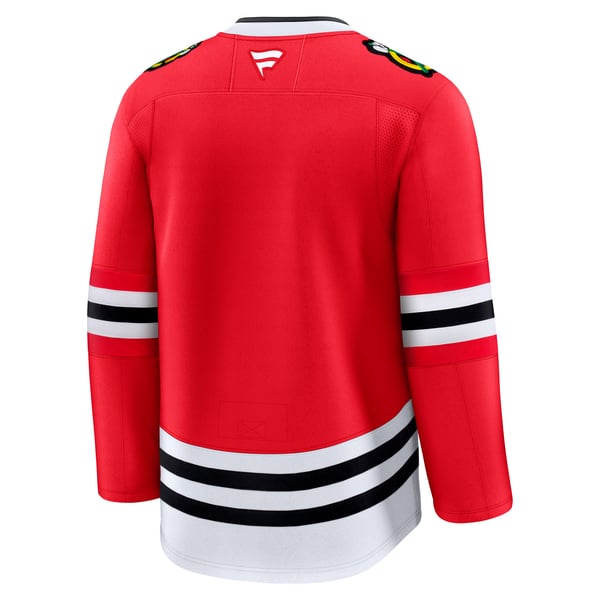 Men's Chicago Blackhawks Fanatics Red Home Premium Jersey - Image 4