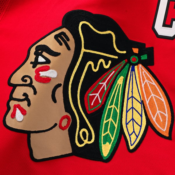 Men's Chicago Blackhawks Fanatics Red Home Premium Jersey - Image 5