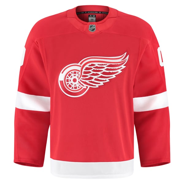 Men's Detroit Red Wings Fanatics Red Home Authentic Pro Custom Jersey - Image 3