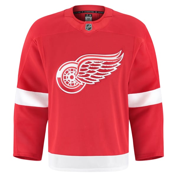 Men's Detroit Red Wings Fanatics Red Home Authentic Pro Jersey - Image 3