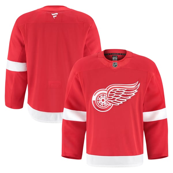 Men's Detroit Red Wings Fanatics Red Home Authentic Pro Jersey - Image 1