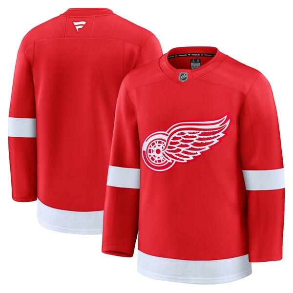 Men's Detroit Red Wings Fanatics Red Home Premium Jersey - Image 1