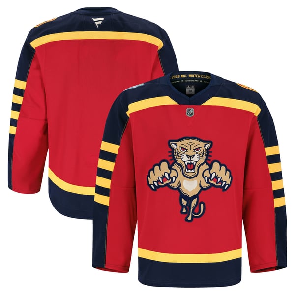 Men's Florida Panthers  Fanatics Red 2026 NHL Winter Classic Authentic Pro Jersey - Image 1