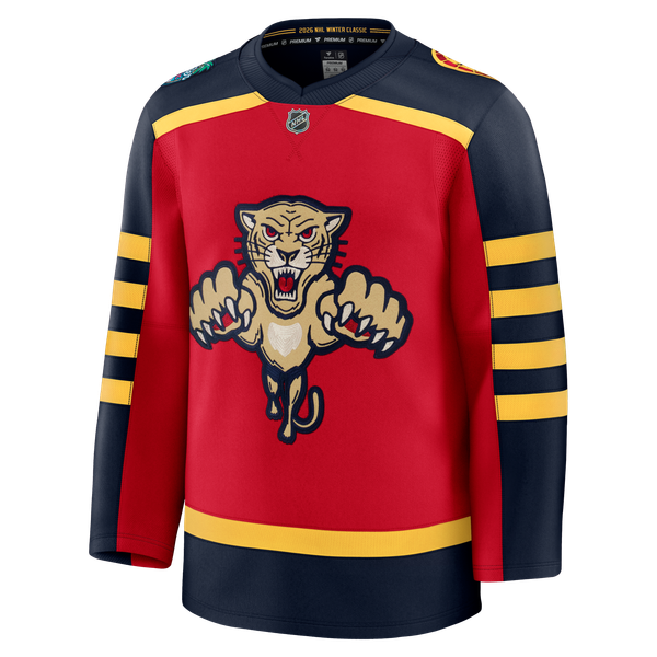 Men's Florida Panthers  Fanatics Red 2026 NHL Winter Classic Premium Jersey - Image 3