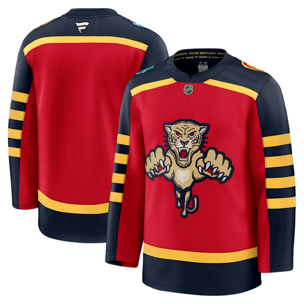 Men's Florida Panthers  Fanatics Red 2026 NHL Winter Classic Premium Jersey - Image 1