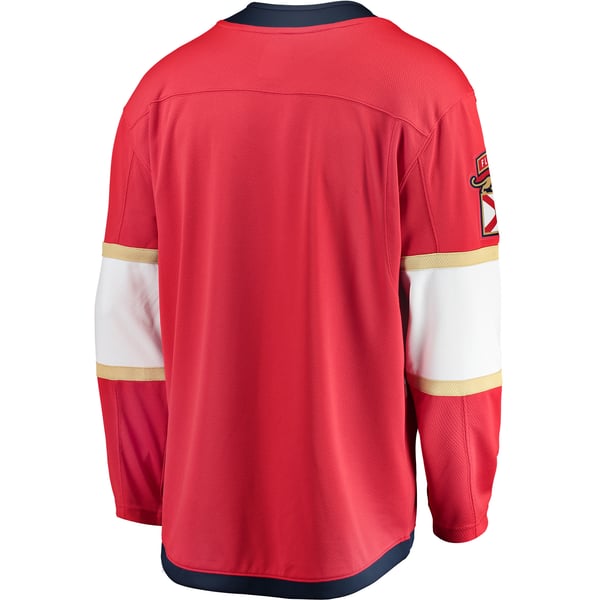 Men's Florida Panthers Fanatics Red Breakaway Home Jersey - Image 4