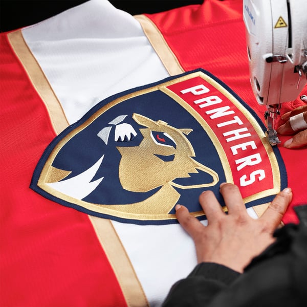 Men's Florida Panthers Fanatics Red Home Authentic Pro Custom Jersey - Image 5