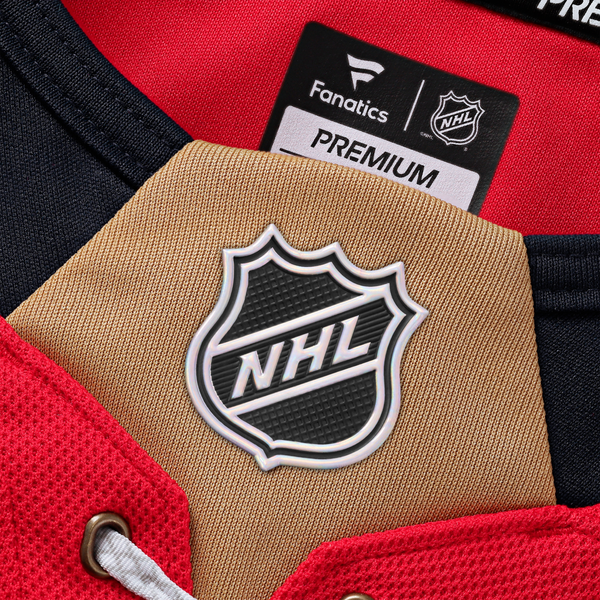 Men's Florida Panthers Fanatics Red Home Premium Custom Jersey - Image 9