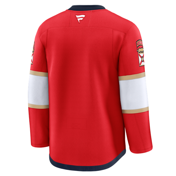 Men's Florida Panthers Fanatics Red Home Premium Jersey - Image 4