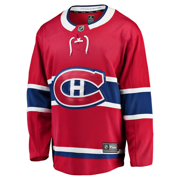 Men's Montreal Canadiens Fanatics Red Breakaway Home Jersey - Image 3