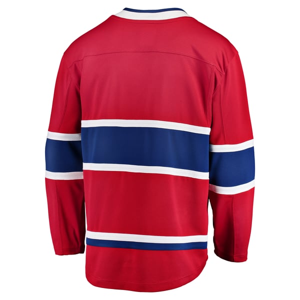 Men's Montreal Canadiens Fanatics Red Breakaway Home Jersey - Image 4
