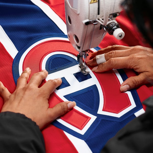 Men's Montreal Canadiens Fanatics Red Home Authentic Pro Custom Jersey - Image 5
