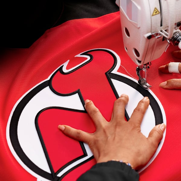 Men's New Jersey Devils Fanatics Red Home Authentic Pro Custom Jersey - Image 5