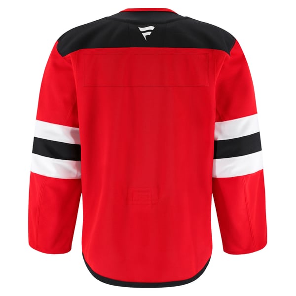 Men's New Jersey Devils Fanatics Red Home Authentic Pro Jersey - Image 4