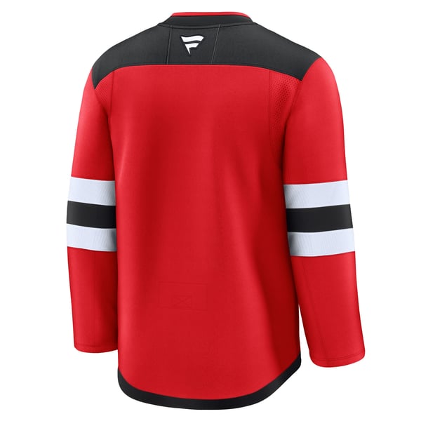 Men's New Jersey Devils Fanatics Red Home Premium Jersey - Image 4